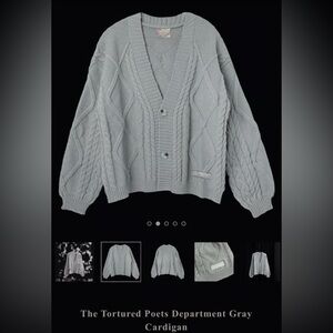 TTPD original cardigan
